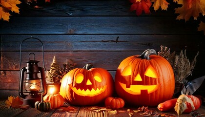 Obraz premium Halloween and the bright streets 