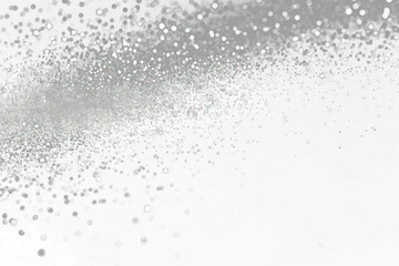 Silver glitter texture gradient astronomy universe space.