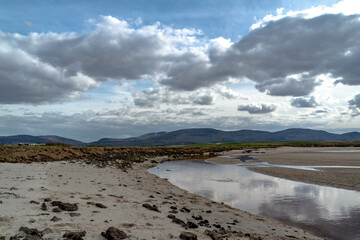 Ballinravey Strand between Ardara and Portnoo in Donegal - Ireland