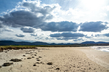 Ballinravey Strand between Ardara and Portnoo in Donegal - Ireland