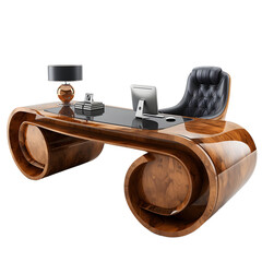 Modern Office Setup Modern Desk Image for Workspace Design