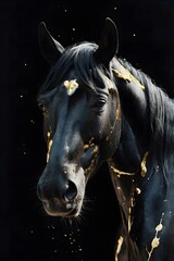 A majestic white horse evoking pure strength and freedom.