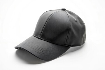 Fototapeta premium Baseball cap mockup on white background