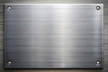 Brushed metal surface background with a horizontal aerial view