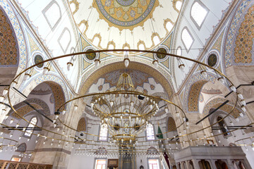 The Selimiye Mosque is located near the Mevlana mausoleum