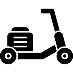 Electric Scooter Icon