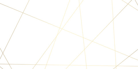 Abstract luxury seamless premium shiny golden random chaotic square and triangle lines on transparent background. Vector, illustration