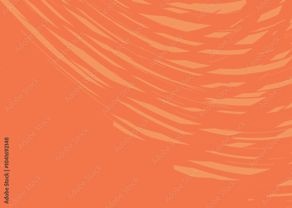 Poster abstract background with curved broken path pattern and with some copy space area