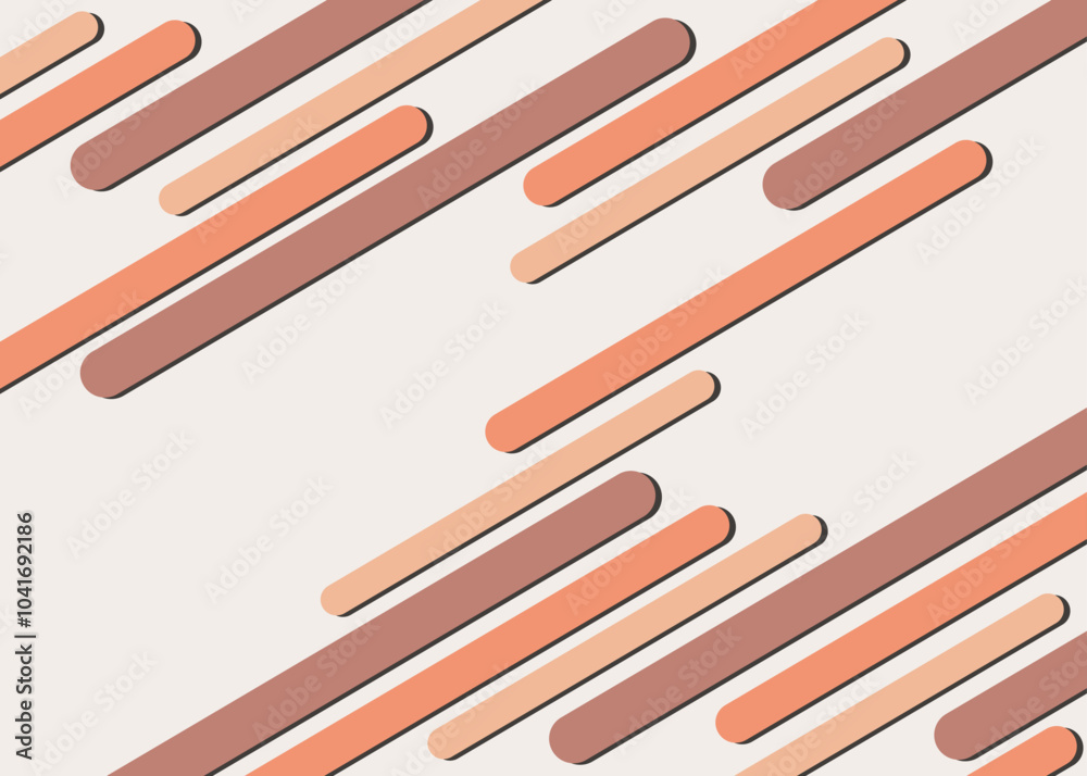 Poster minimalist background with abstract diagonal stripes pattern and with some copy space area