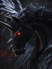 Epic Fantasy Horse Sculpture