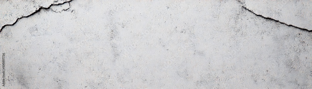Poster textured gray concrete wall background with subtle cracks, perfect for architectural and design proj