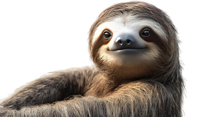 Close-up images of an otter, bear, and cub set against a white background, showcasing cute young mammals in their natural habitats