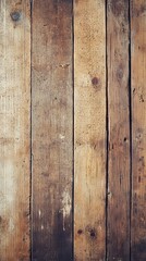 Naklejka premium Rustic Wooden Planks Texture Background - Aged Wood Grain Pattern