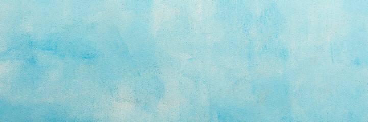 A minimalist soft blue texture backdrop, offering soft tones and a clean surface for creative design, top view, copy space, banner