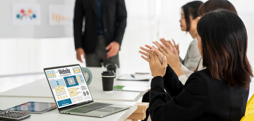 Website design software provide snugly template for online retail business and e-commerce