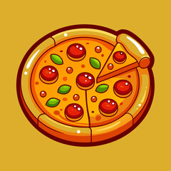 pizza illustration