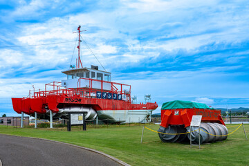 もんべつ海の駅 初代ガリンコ号
