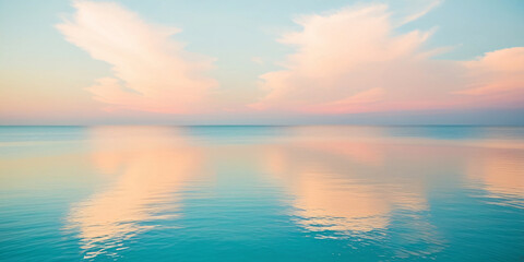 Obraz premium Sunset Over The Sea