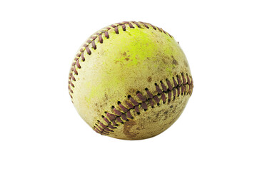 baseball isolated on white