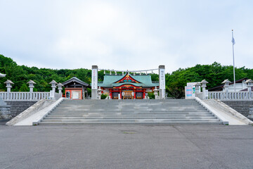 夏の苫小牧総鎮守 樽前山神社 北海道