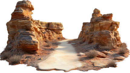 A scenic view of a red rock canyon in Zion National Park, showcasing the stunning desert landscape and towering sandstone mountains under a clear blue sky
