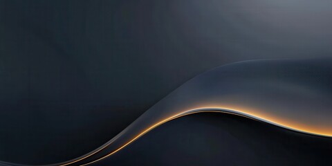 Fototapeta premium Abstract background with smooth flowing lines in dark colors.
