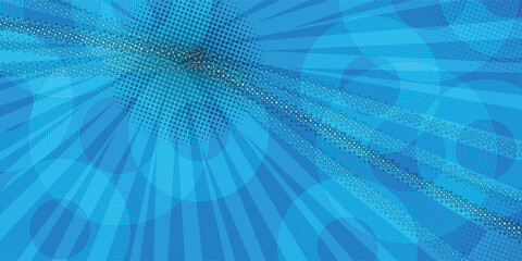 Naklejka premium High quality comic book style background, halftone print texture
