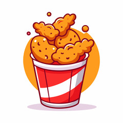 Fried Chicken illustration