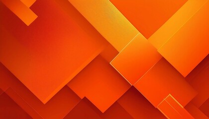 Fototapeta premium abstract background with orange color shapes, triangles
