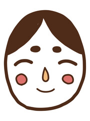 手描きの福笑い