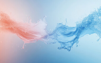 Fototapeta premium Technological sense of fashion color texture commercial background 