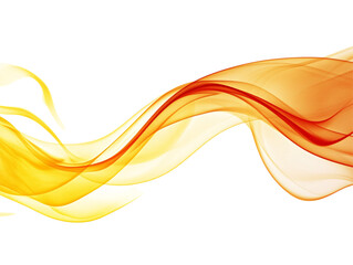 a yellow and orange smoke