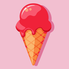 ice cream cartoon