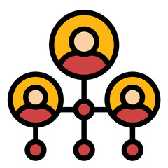 Organization Structure Icon