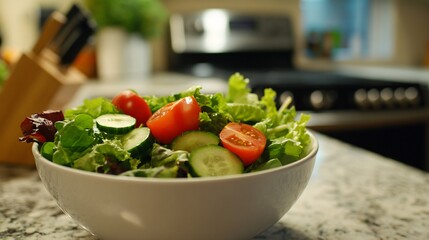Fresh Green Salad with