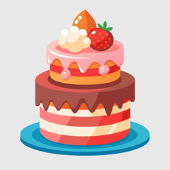 Cake Illustration