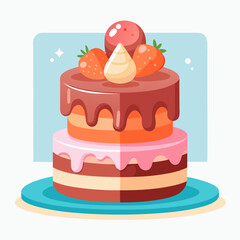 Cake Illustration