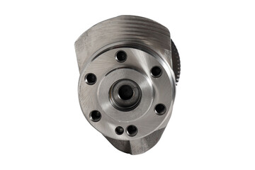 Engine Crankshaft on a white background