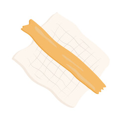 Gauze and plaster vector