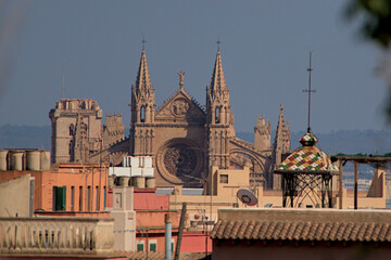 Fototapeta premium Palma de Mallorca Cathedral, Balearic islands. Spain