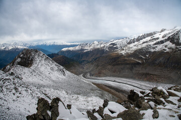 Le grand glacier d'Aletsch 