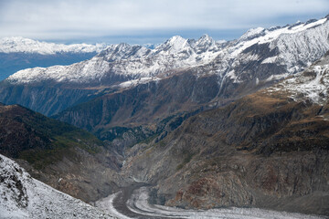 Le grand glacier d&rsquo;Aletsch