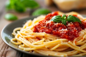 Spaghetti with Tomato Sauce
