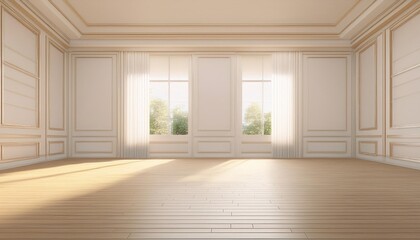 テレビ会議背景用 ZOOM会議背景用 CG ホール 部屋 ラウンジ 白を基調にした部屋 video conferencing background for using in video conference and as a zoom background.