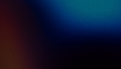 Abstract dark blue magenta color wave grainy gradient background design, flow shaped noisy gradient, web banner, cover, header, poster, copy space