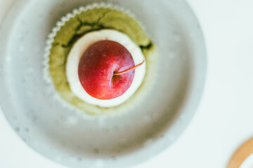Matcha green tea cookies