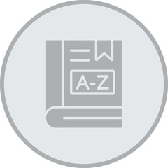 Dictionary Icon Design