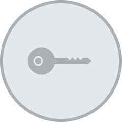 Door Key Icon Design