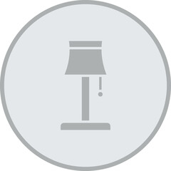 Floor Lamp Icon Design