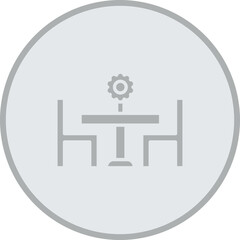 Dining Table Icon Design